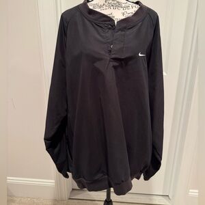 Men’s Nike Golf Pullover – Black, Size 2XL